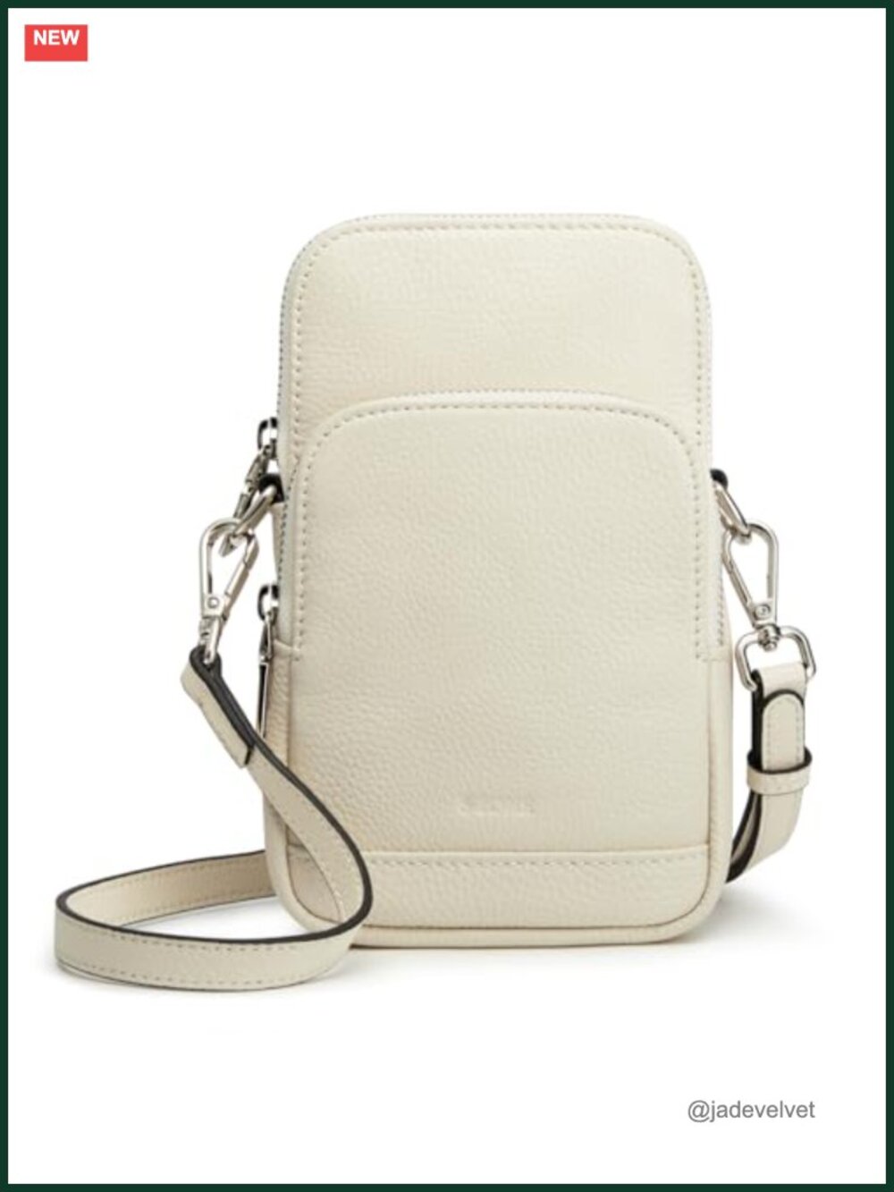 Women's Leather Crossbody Bag RFID Blocking with Card Slots Mini Phone Purse